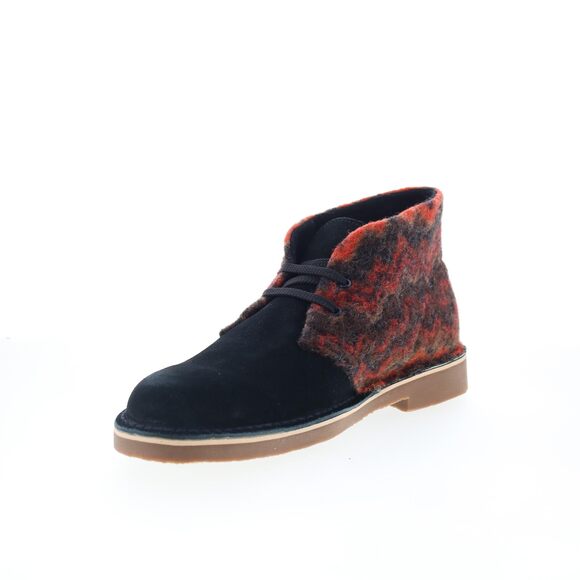 NWT Clarks Men\'s Bushacre 3 Chukka Boot, Black Wool, 7 main image 5
